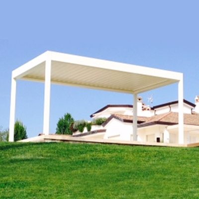 Weather sensor waterproof aluminum louvre roof pergola