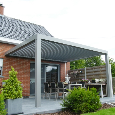 Professional Design Cost Of High Quality Aluminum Motorized Modern Aluminium Pergola