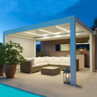 Quality Primacy Fabric Patio Pergola Retractable Roof