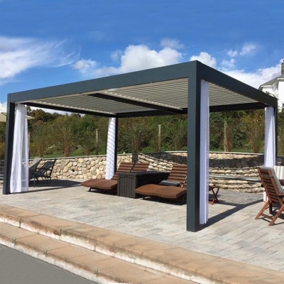 China Made High Quality Modern Garden Rainproof Pergola