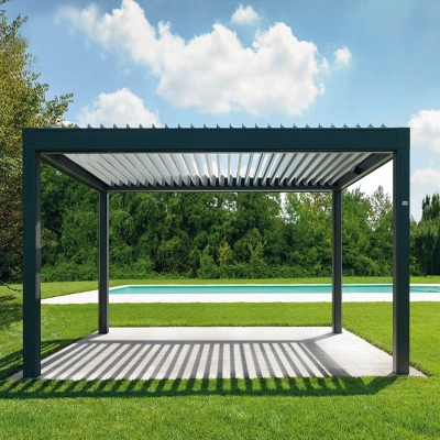 Opening Roof Gazebo aluminium pergola Dealers