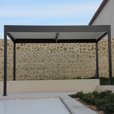 Custom Waterproof Louvre Gazebo Side Walls