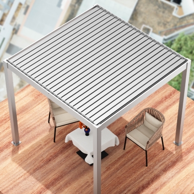china guangdong guangzhou  aluminum louvre blade pergola bio