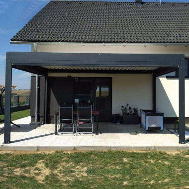 Aluminium Automatic Gazebo Sun Louvre Roof