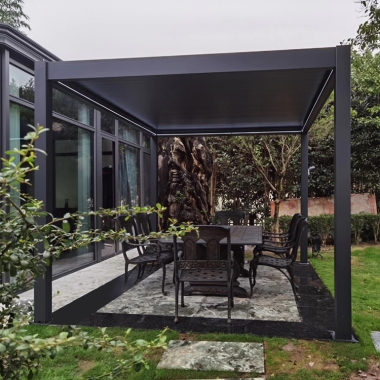 Customized lourve pergola 4X3 3X4M