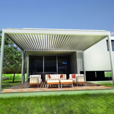 Customized colors sunshade outdoor build garden pergola aluminium