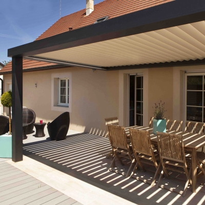 Electric veranda waterproof awning pergola/vergola aluminium