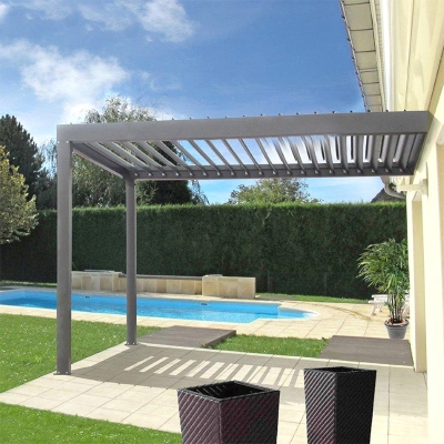 Attractive Design Garden Patio Motorized Pergolas Cost Of Aluminum Pergola