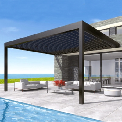 Wholesale Sunshade Attached Cheap Waterproof Pergola