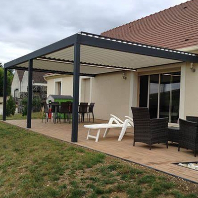 Aluminium Patio Canopy Outdoor Cover Pergola Louver Roof