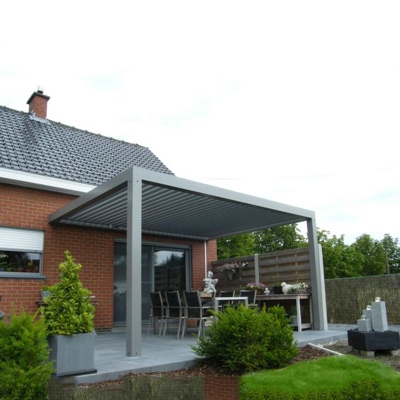 new product  custom aluminium garden waterproof motorized pergola