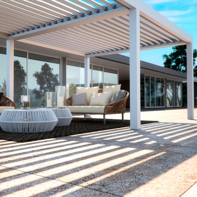 Professional design residential buildings waterproof aluminum pergola and gazebos outdoor 4x3