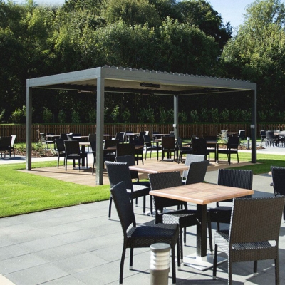 Sunshades patio roof garden rainproof alluminio pergola bioclimatica with shade