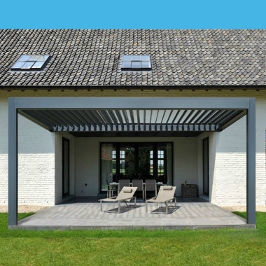 Modern ODM Design Bioclimatic Aluminum Louvered Pergola Roof Kits System